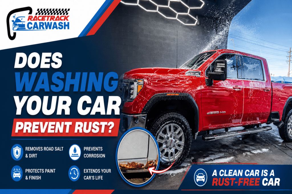 Does washing your car prevent rust? Car wash for rust prevention